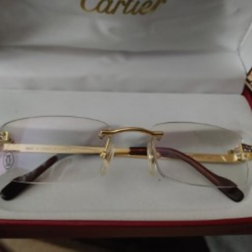 Cartier eyeglass frames, excellent condition, never used